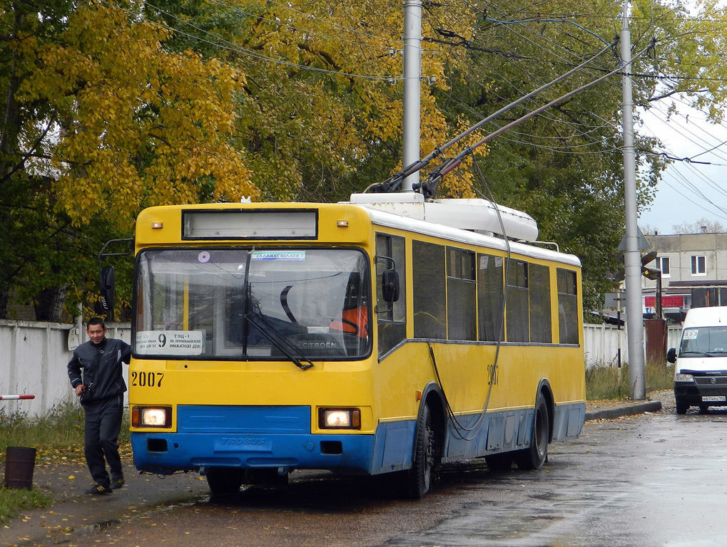 Уфа, БТЗ-52761Р № 2007; Работники электротранспорта
