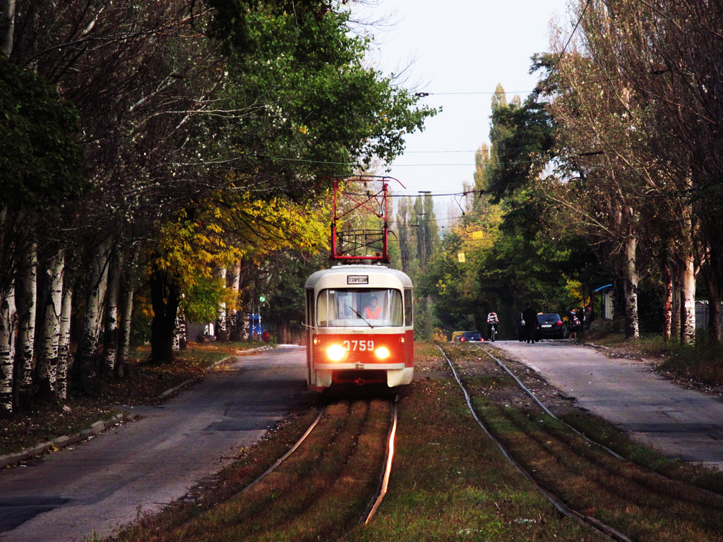 Donețk, Tatra T3SU (2-door) nr. 3759