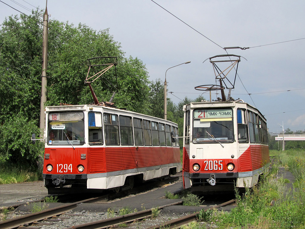 Челябинск, 71-605 (КТМ-5М3) № 1294; Челябинск, 71-605 (КТМ-5М3) № 2065