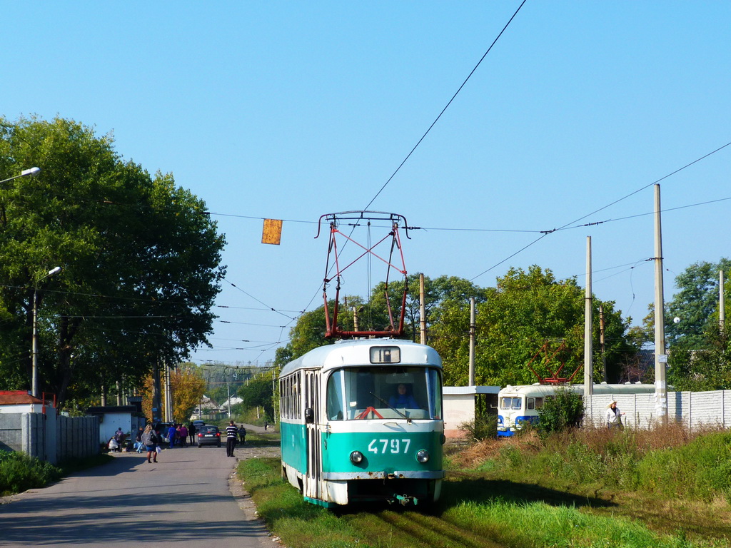 Донецк, Tatra T3SU (двухдверная) № 4797