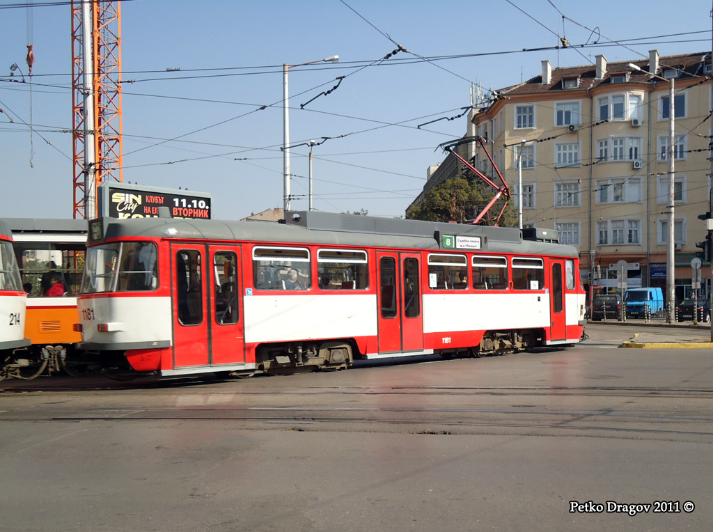 Sofia, Tatra T4DC Nr. 1181
