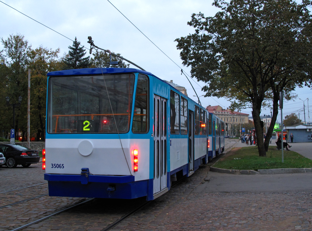 Riga, Tatra Т3MR (T6B5-R) # 35065