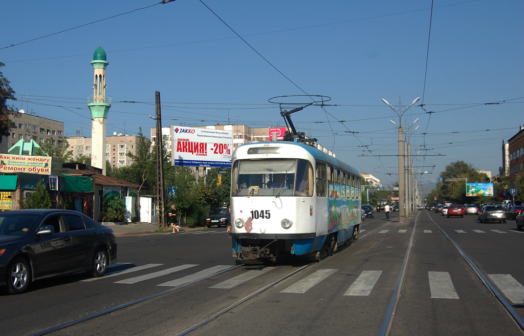 Almaty, Tatra T4D N°. 1045
