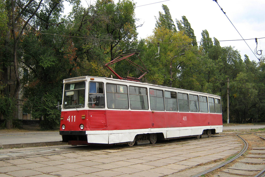 Kryvyi Rih, 71-605 (KTM-5M3) № 411