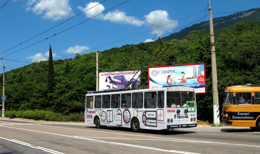 Crimean trolleybus, Škoda 14Tr11/6 № 8151