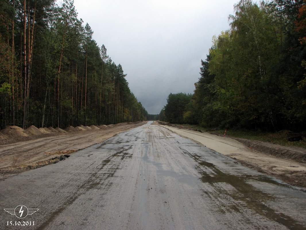 Kyiv — Construction of the trolleybus line to Irpin