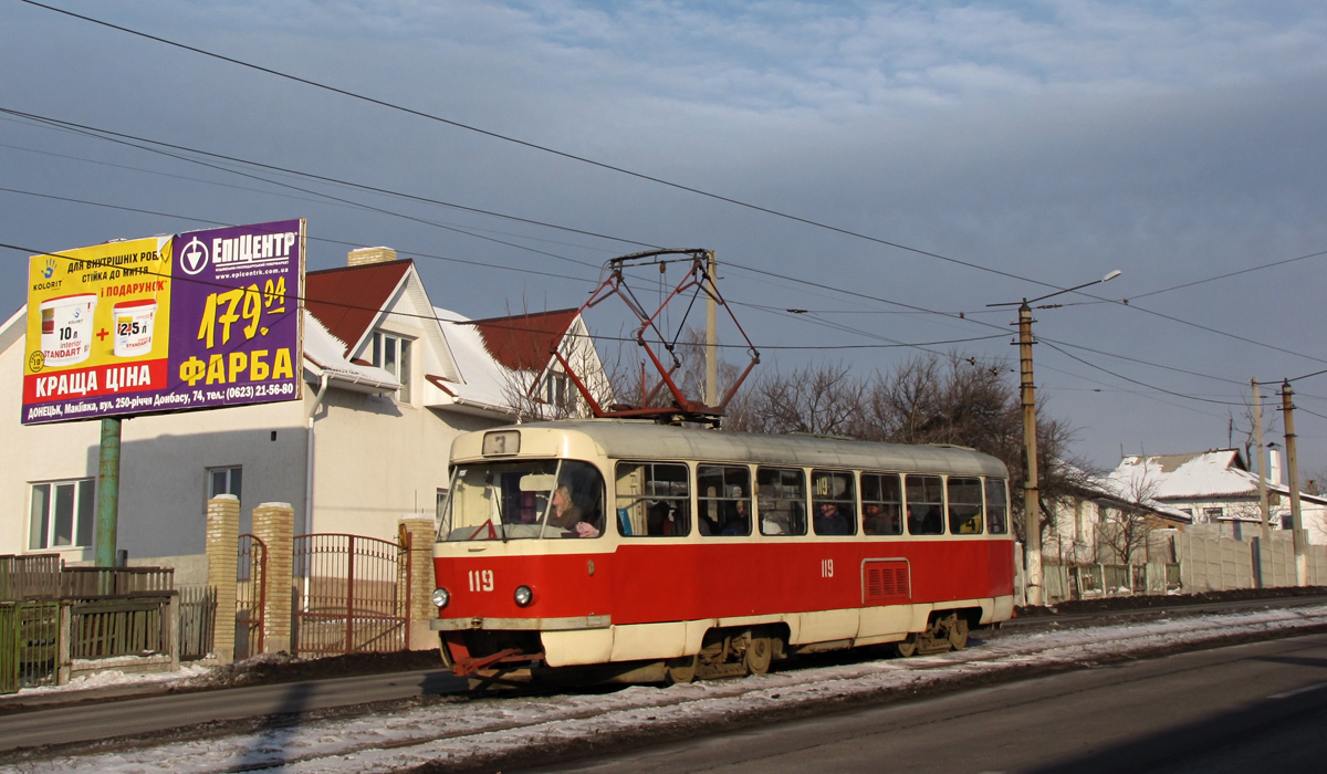 Донецк, Tatra T3SU № 119 (4119)