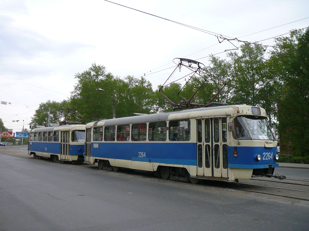Izhevsk, Tatra T3SU (2-door) № 2264