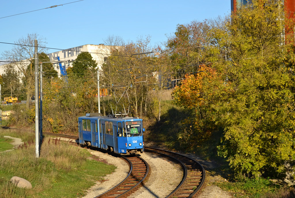 Таллин, Tatra KT4D № 136