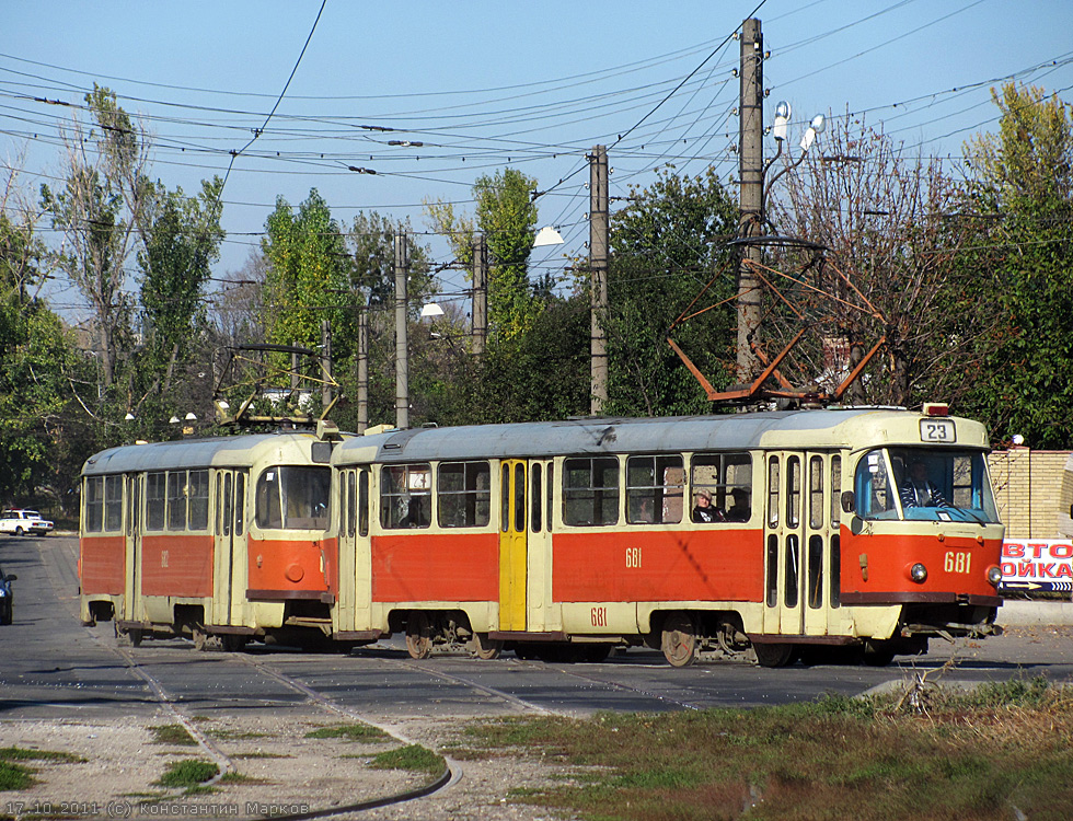 Kharkiv, Tatra T3SU № 681