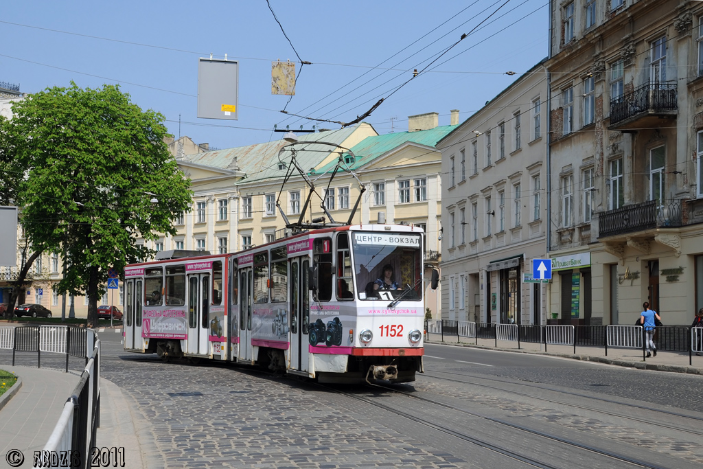 Lwów, Tatra KT4D Nr 1152