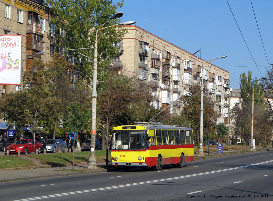 Kijów, Škoda 14Tr89/6 Nr 1006