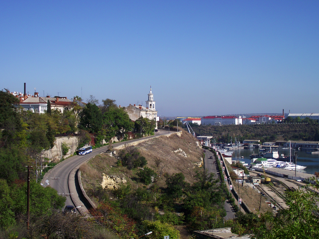 Sevastopol — Trolleybus lines and rings