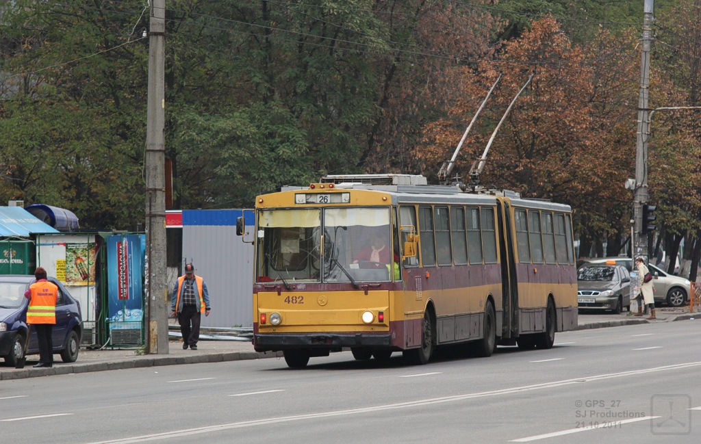 Kijevas, Škoda 15Tr03/6 nr. 482