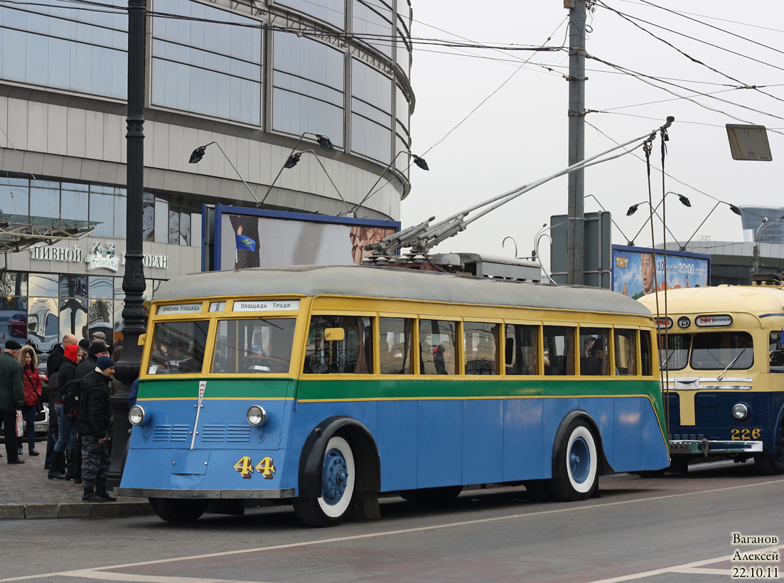 Saint-Petersburg, YaTB-1 № 44; Saint-Petersburg — The Leningrad-Petersburg trolleybus of 75 years