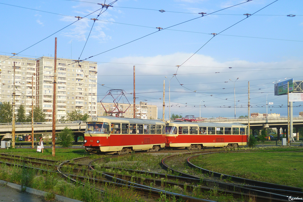Yekaterinburg, Tatra T3SU № 141