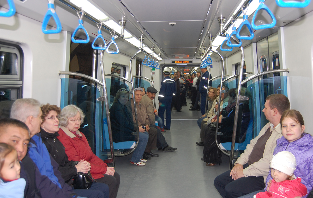 Алматы, Hyundai Rotem № 01002; Алматы — Метрополитен — День открытых дверей — 22-10-2011