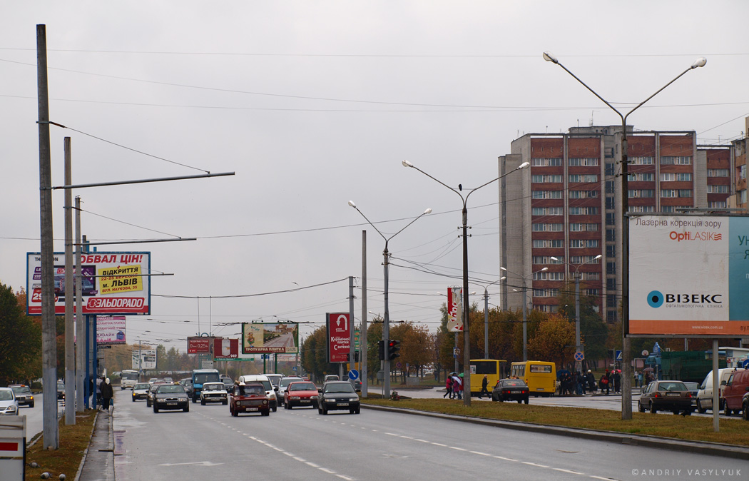 Lviv — Building of trolleybus lines