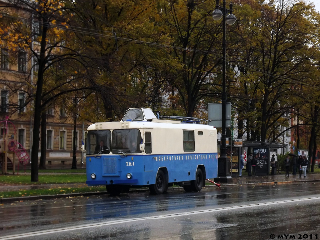 სანქტ-პეტერბურგი, KTG-1 № ТЛ-1; სანქტ-პეტერბურგი — The Leningrad-Petersburg trolleybus of 75 years