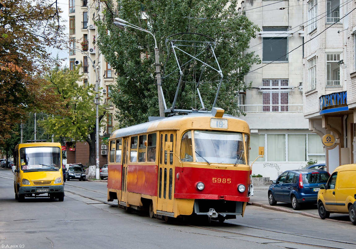 Киев, Tatra T3SU № 5985