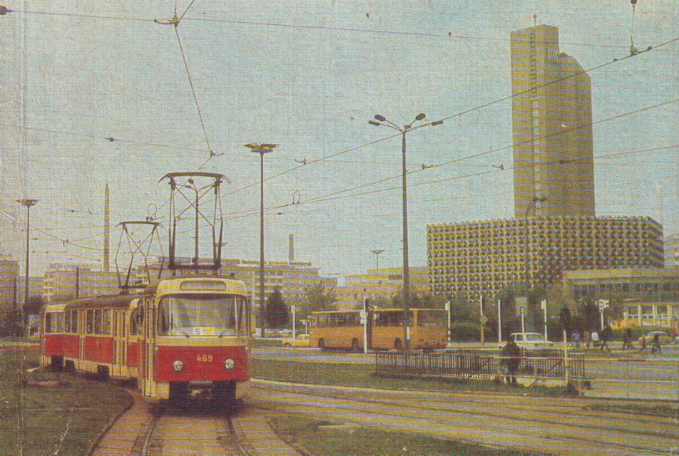 Хемниц, Tatra T3D № 469; Хемниц — Старые фотографии