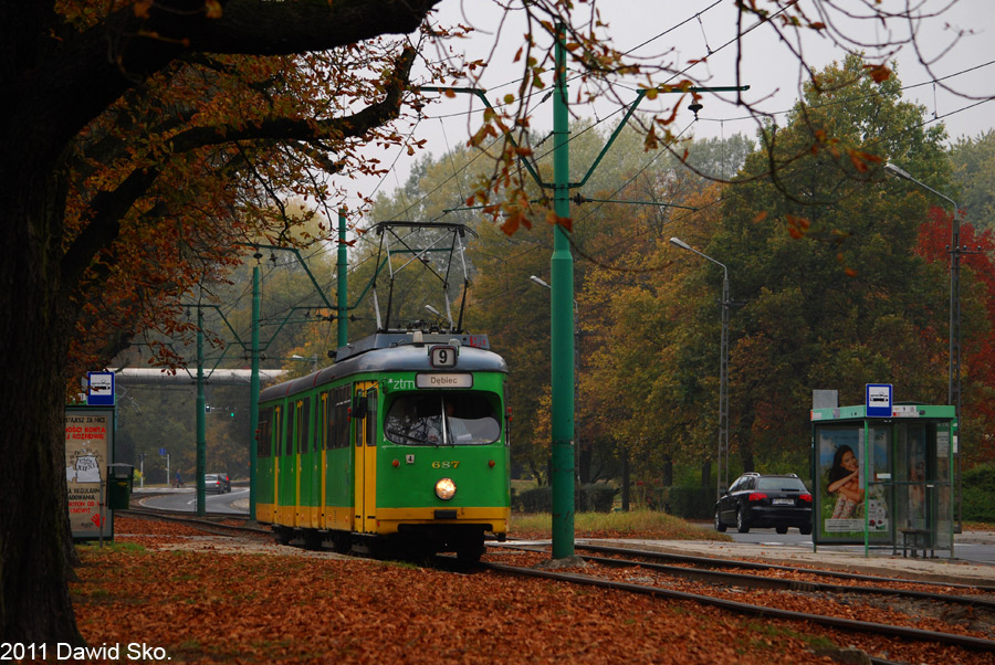 Poznań, Duewag GT8 — 687