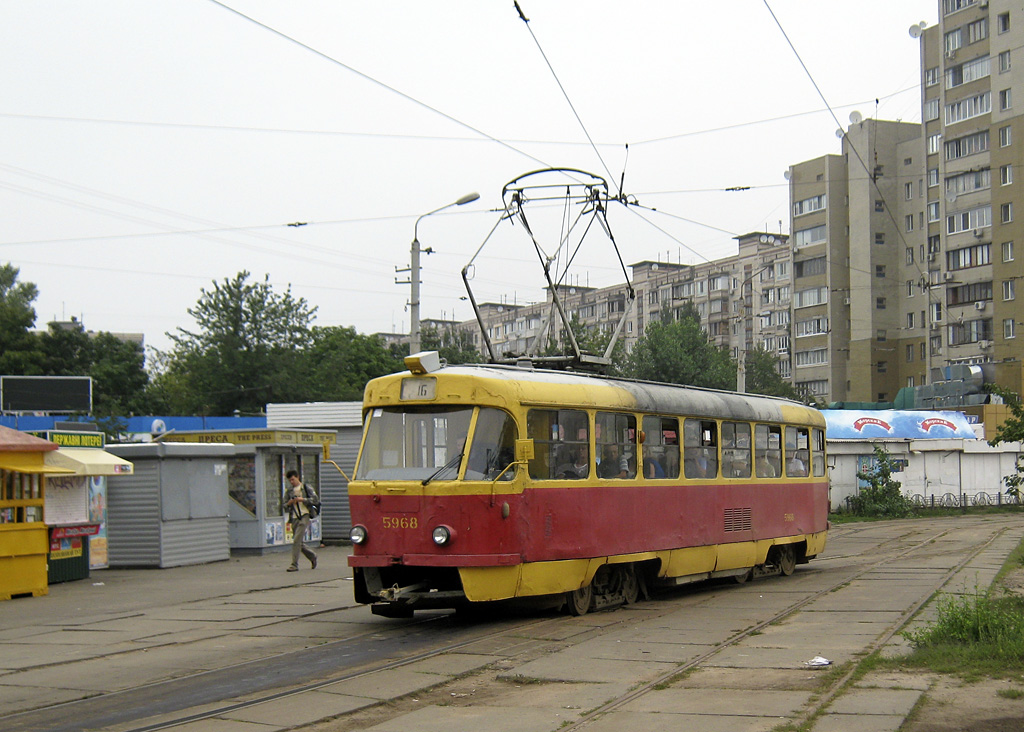 Kiova, Tatra T3SU # 5968