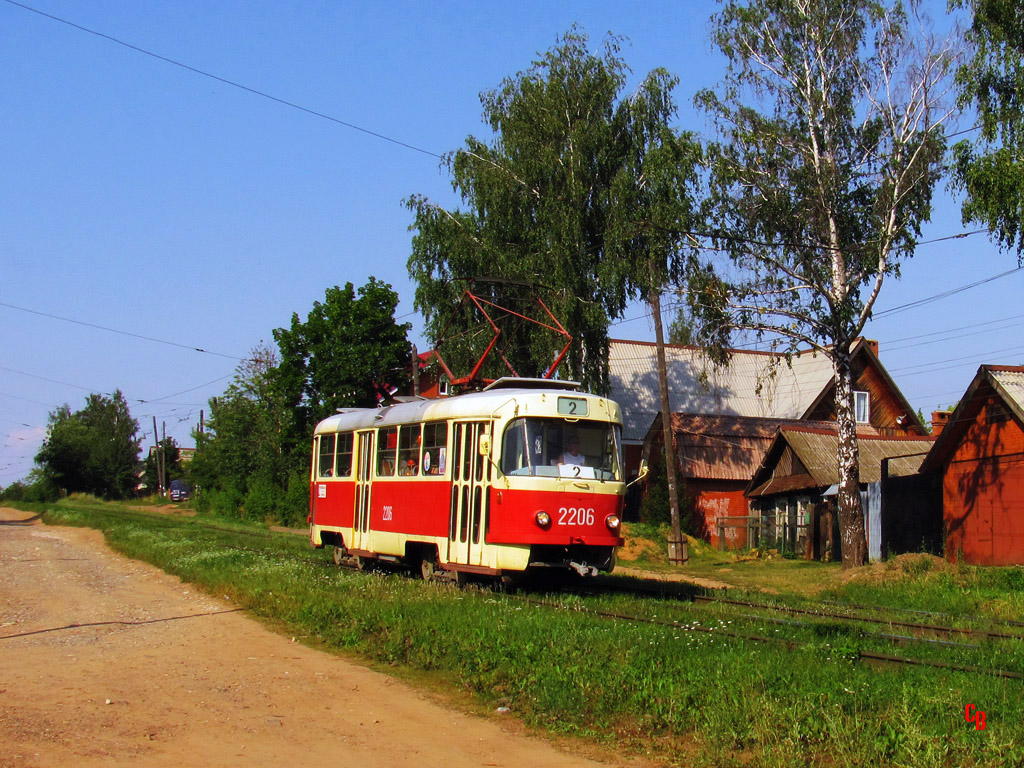 Ижевск, Tatra T3SU № 2206