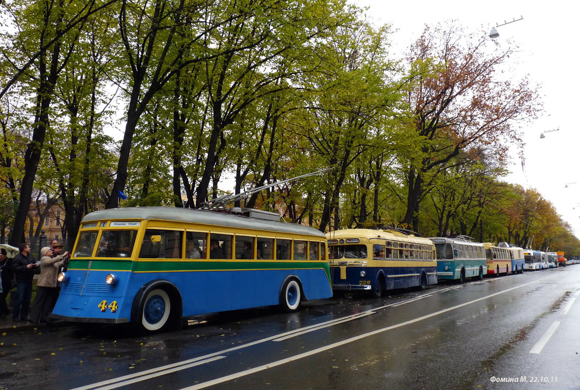 Санкт-Петербург — 75-летие Ленинградского-Петербургского троллейбуса