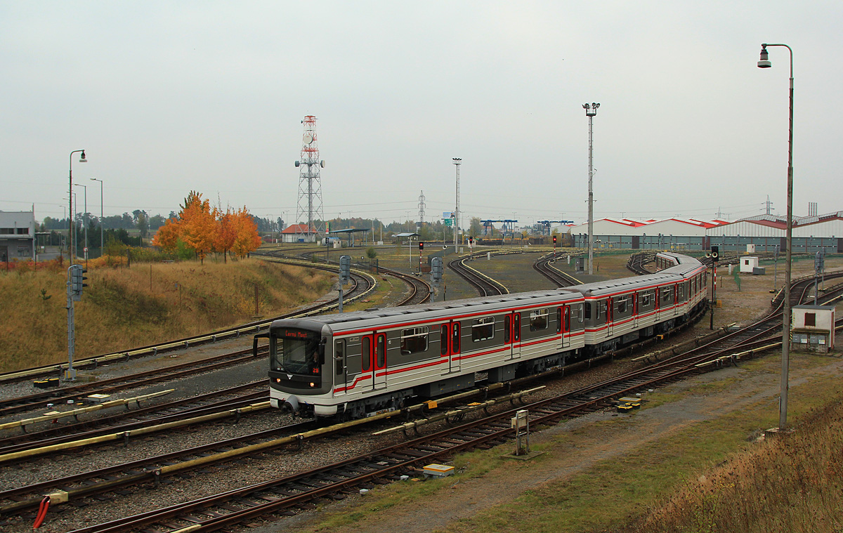 Прага, 2Mt (81-71M) № 3171; Прага — Метрополитен: депо и служебные линии