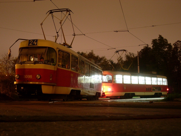 Прага, Tatra T3M № 8098