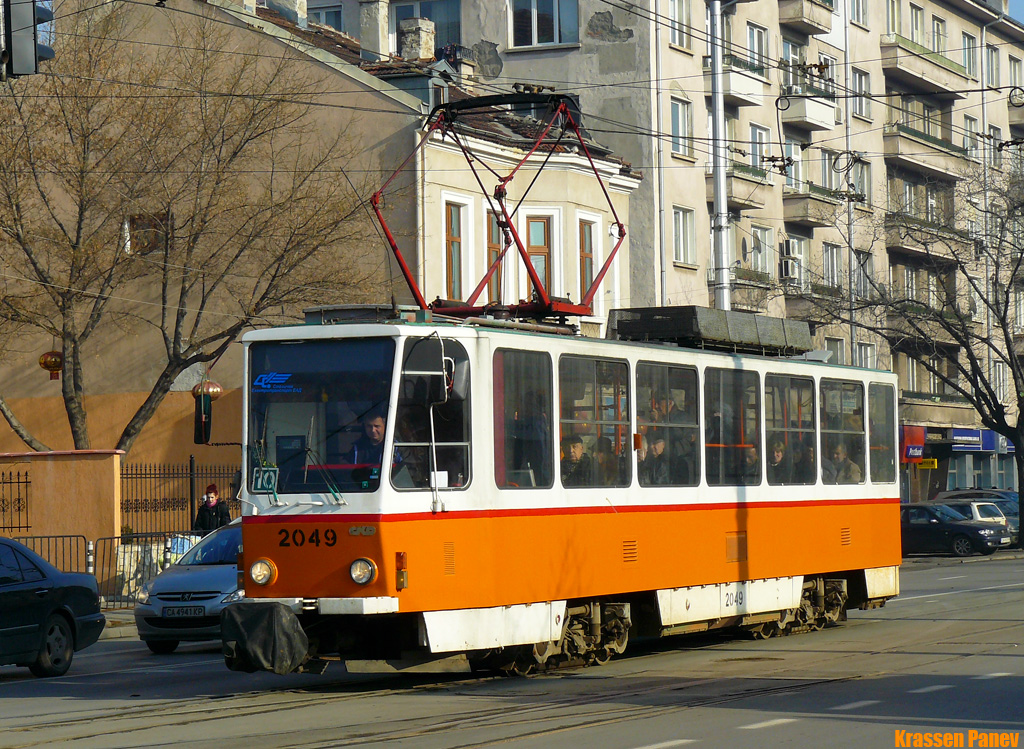 Sofia, Tatra T6A2SF nr. 2049
