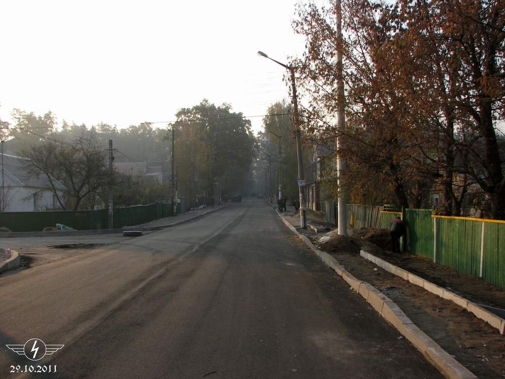 Kyiv — Construction of the trolleybus line to Irpin
