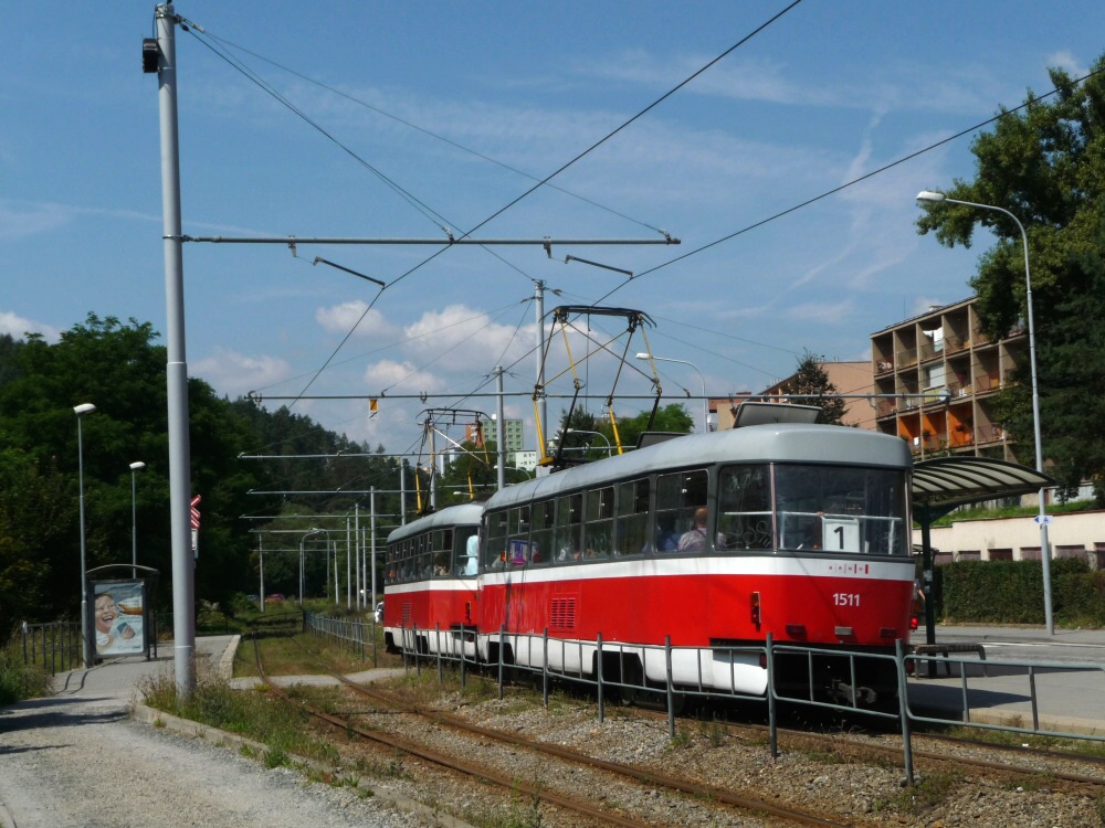 Брно, Tatra T3 № 1511