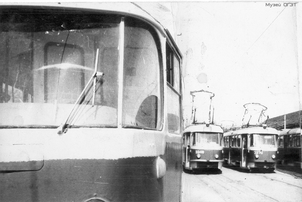 Odessa, Tatra T3SU № 3248; Odessa, Tatra T3SU № 3270; Odessa — Old Photos: Tramway