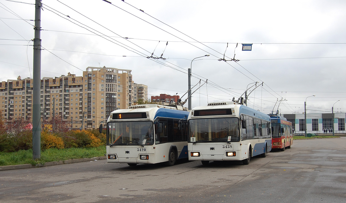 Санкт-Петербург, БКМ 321 № 3438