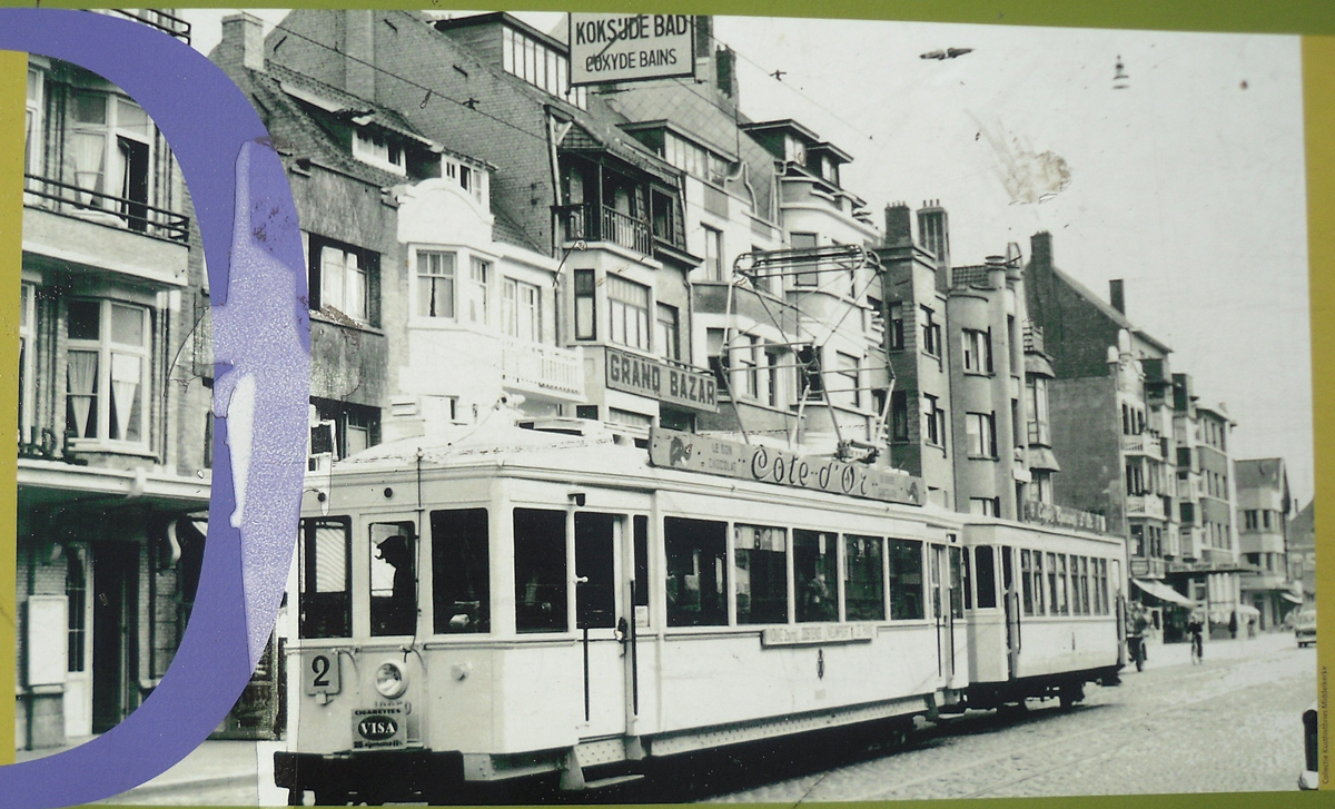 Береговой трамвай, SNCV Standard деревянный моторный № 10050; Береговой трамвай — Исторические фотографии — Электрический трамвай (другие виды трамваев)