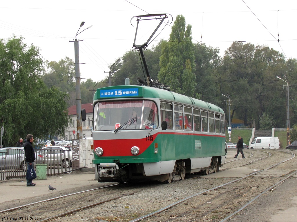 Днепр, Tatra T4DM № 1415