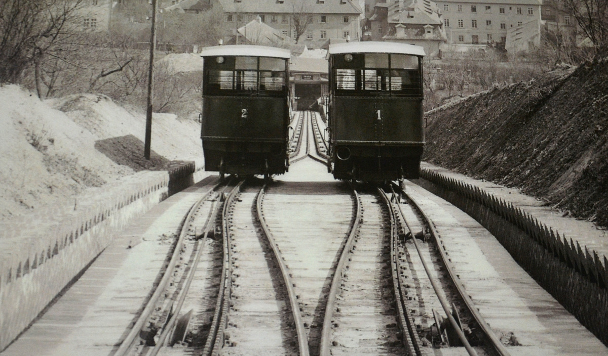 Praha, Ringhoffer # 2; Praha, Ringhoffer # 1; Praha — Funicular Újezd-Petřín (1891-1914, 1932-1965, 1985-)