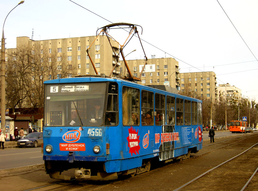 Харків, Tatra T6B5SU № 4566
