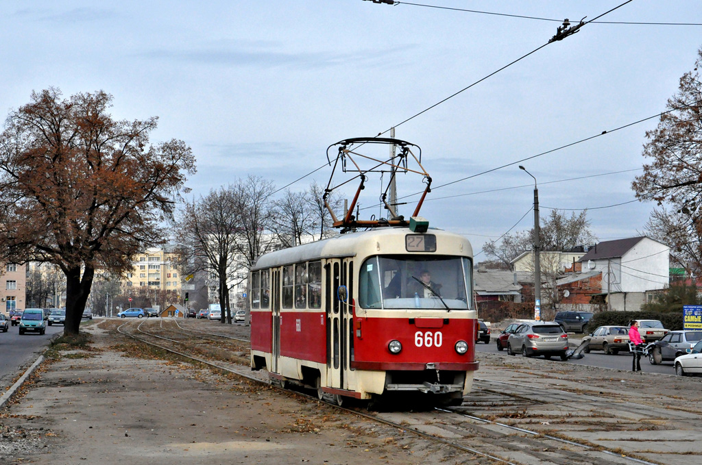 Харьков, Tatra T3SU № 660