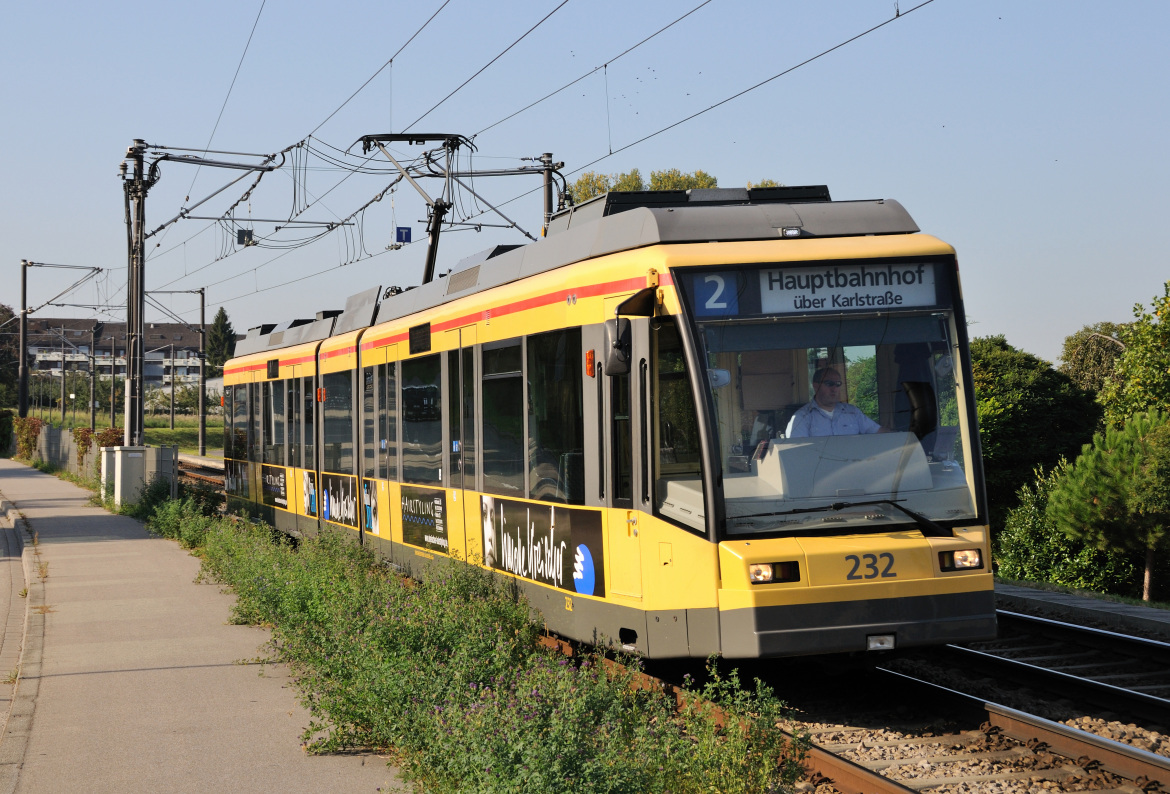 Karlsruhe, Duewag GT6-70DN N°. 232