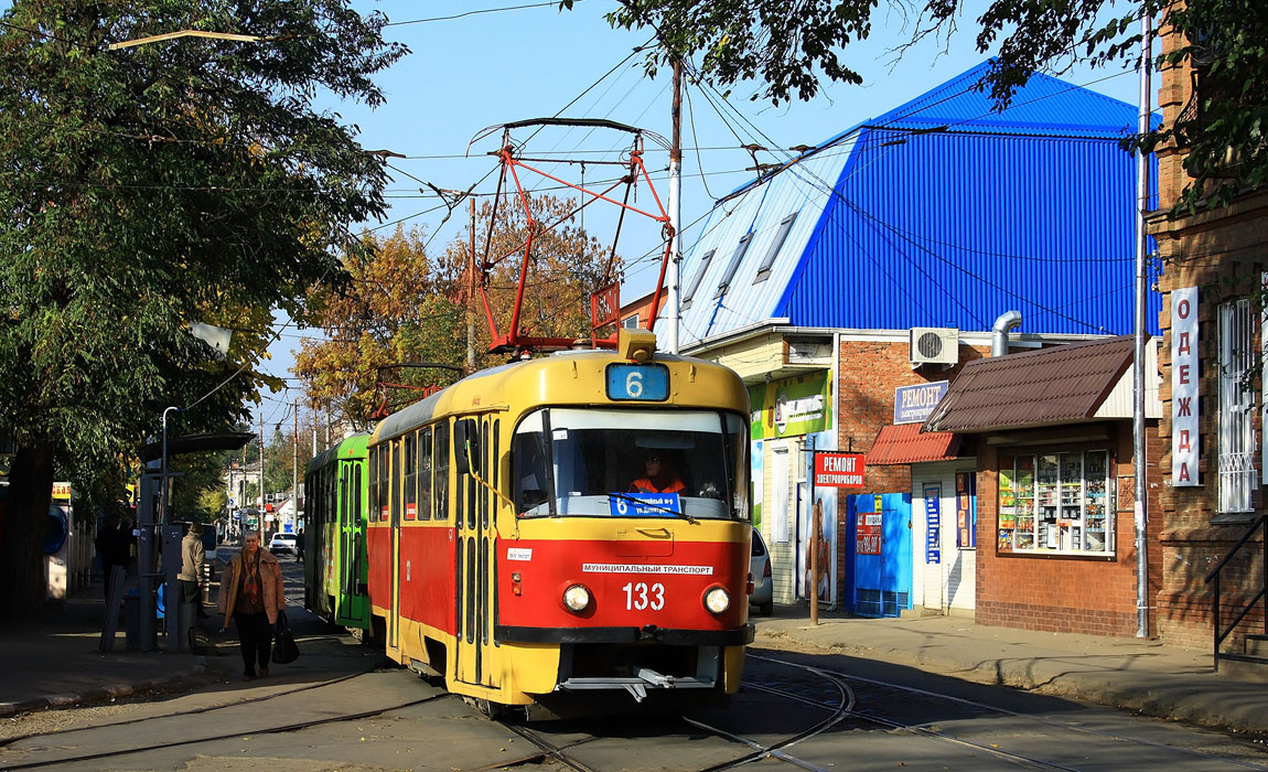 Краснодар, Tatra T3SU № 133