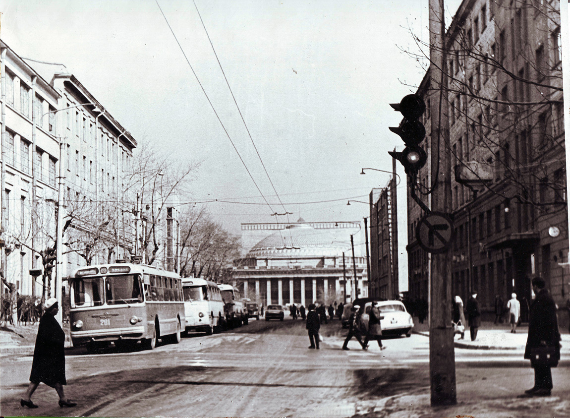 Novosibirsk, ZiU-5G č. 281; Novosibirsk — Historical photos