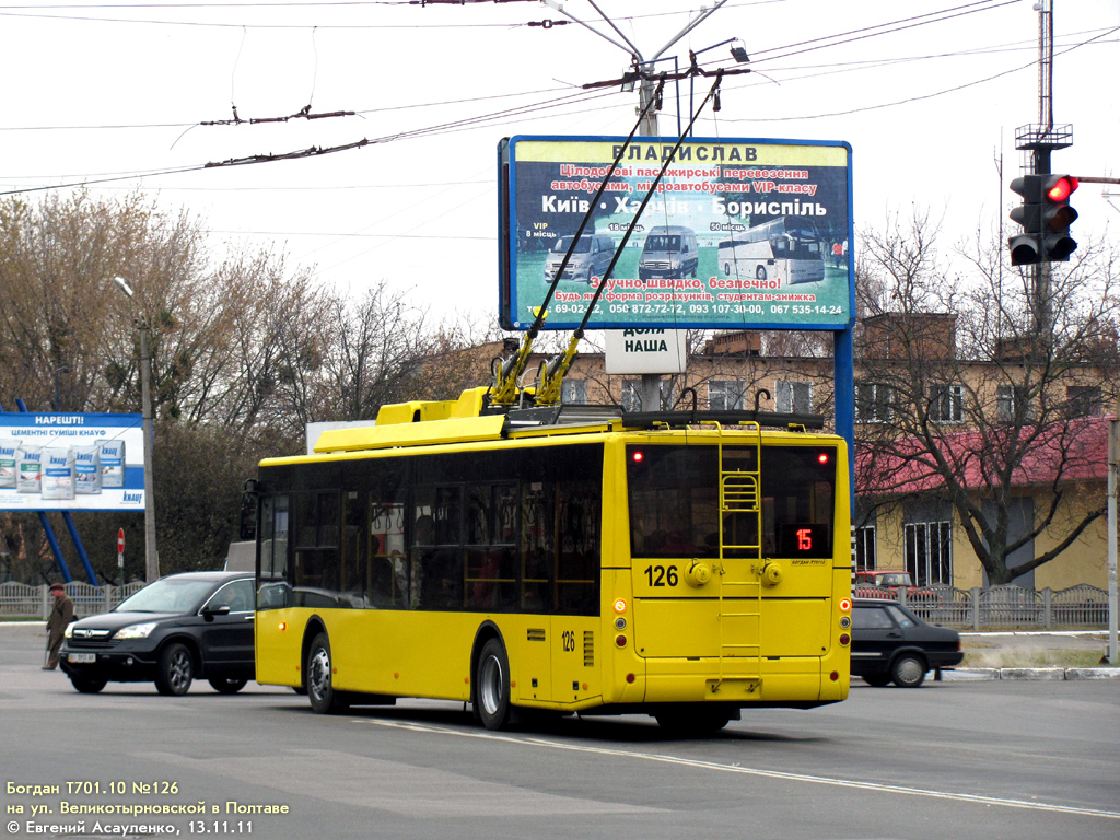 Poltava, Bogdan T70110 č. 126