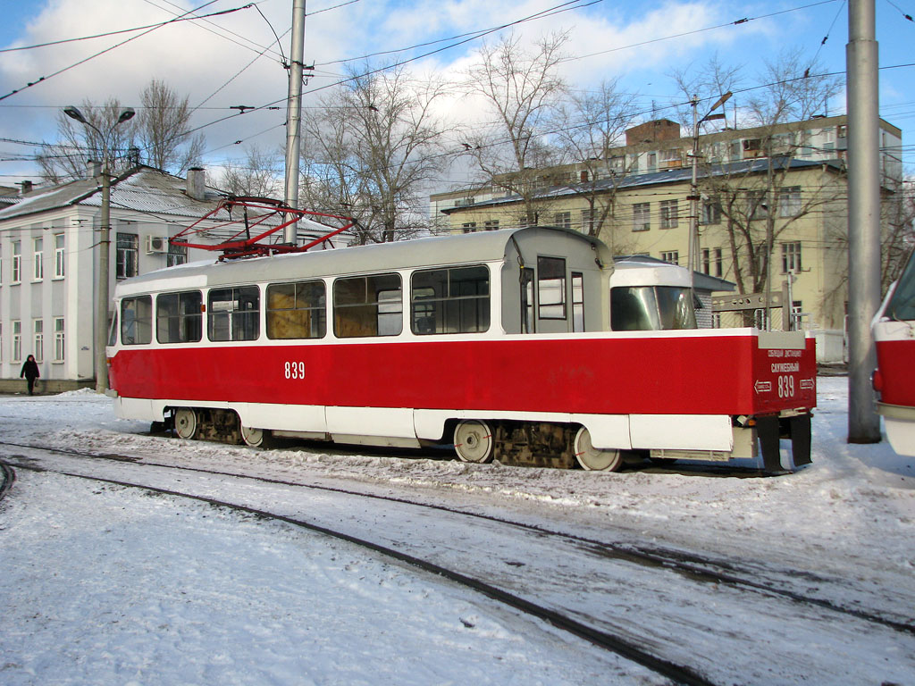 Самара, Tatra T3SU № 839