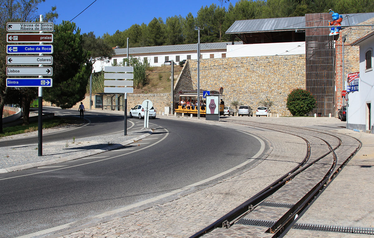 Sintra — Depósito Ribeira da Sintra; Sintra — Lines and Infrastructure