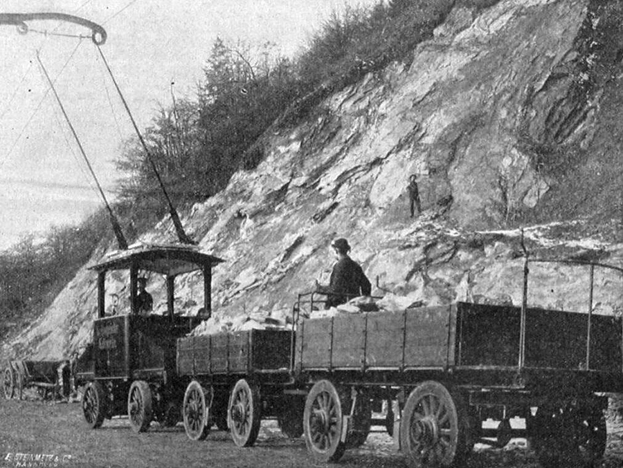 Grevenbrück, Cargo trolley č. 1; Grevenbrück — Old photos • Alte Fotos