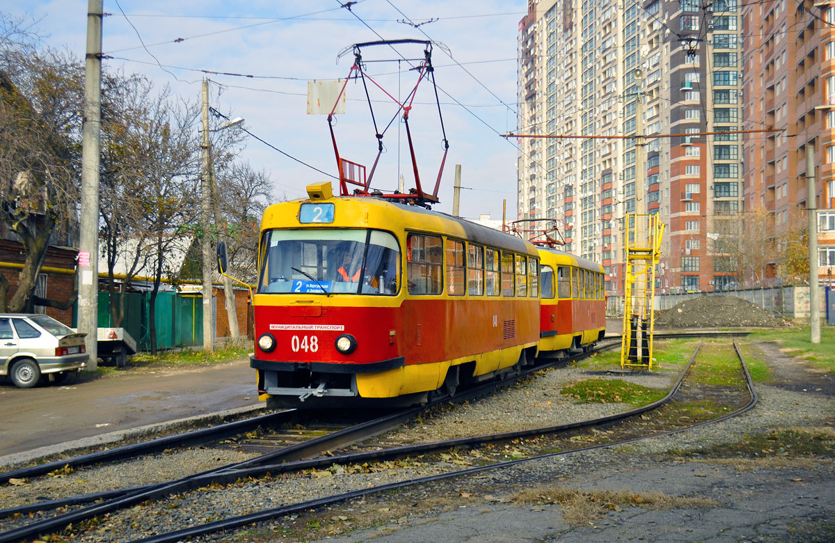 Краснодар, Tatra T3SU № 048
