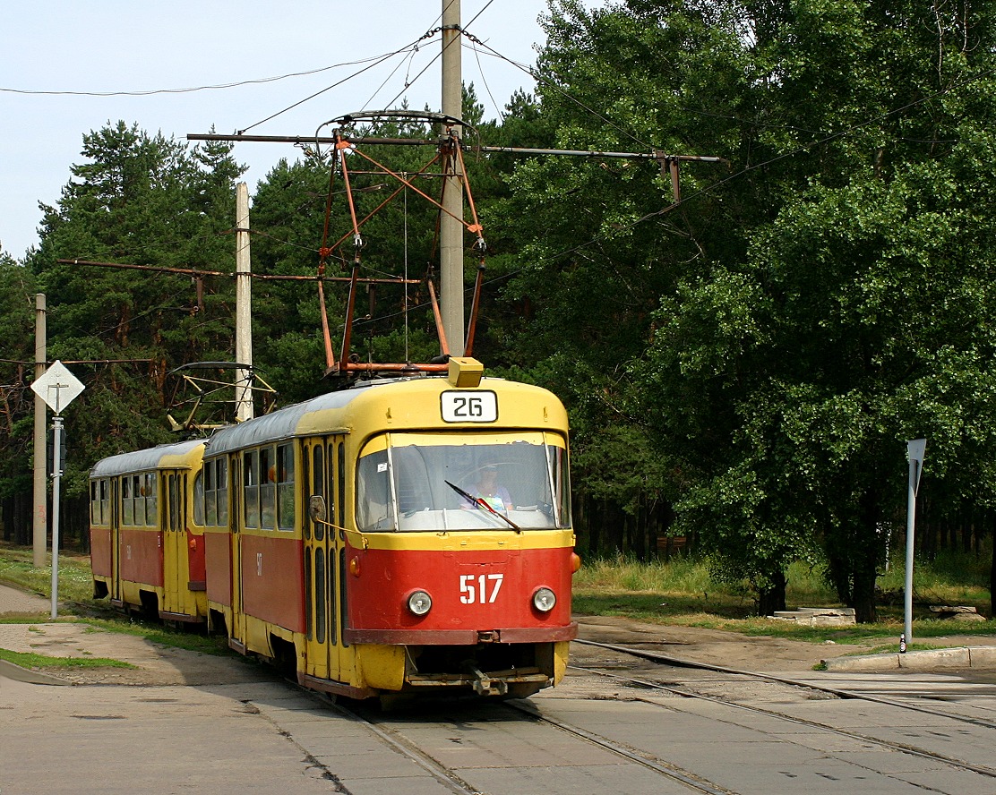 Kharkiv, Tatra T3SU # 517